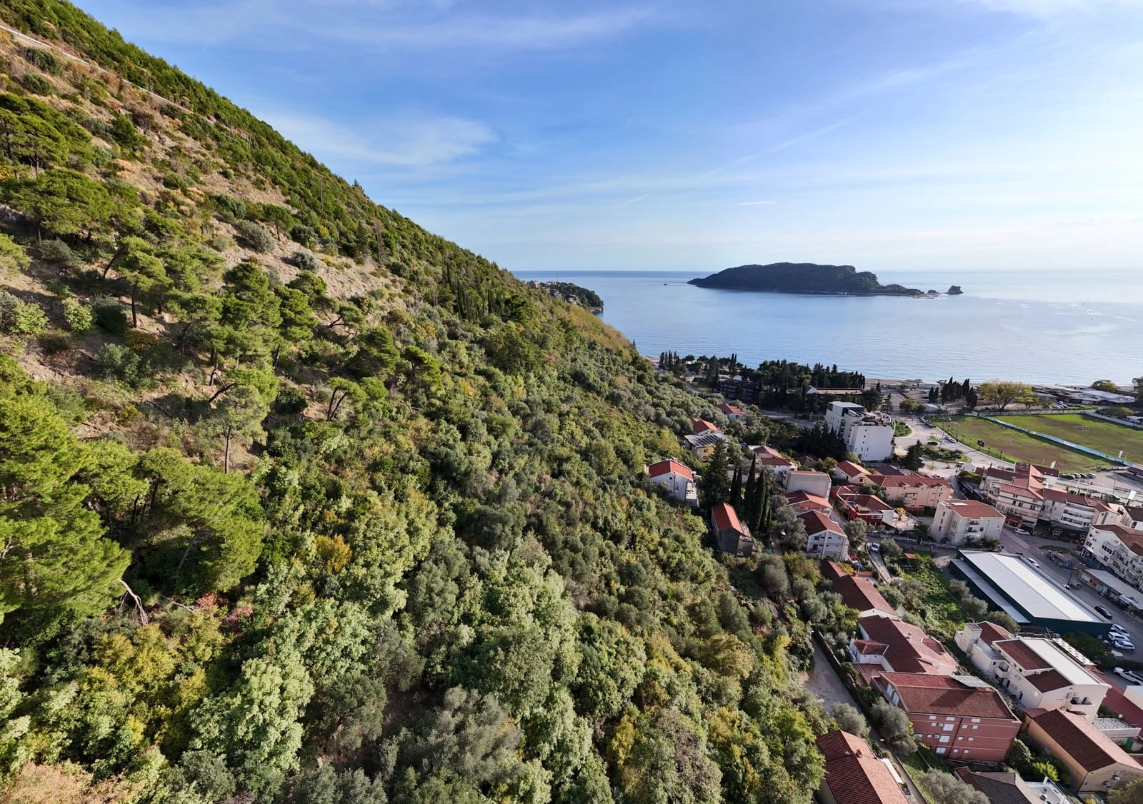 Plac-s-pogledom-na-more-u-Podkosljunu-Budva-6 Plac 1.967 m² – Podkošljun, Budva — fotografija 7