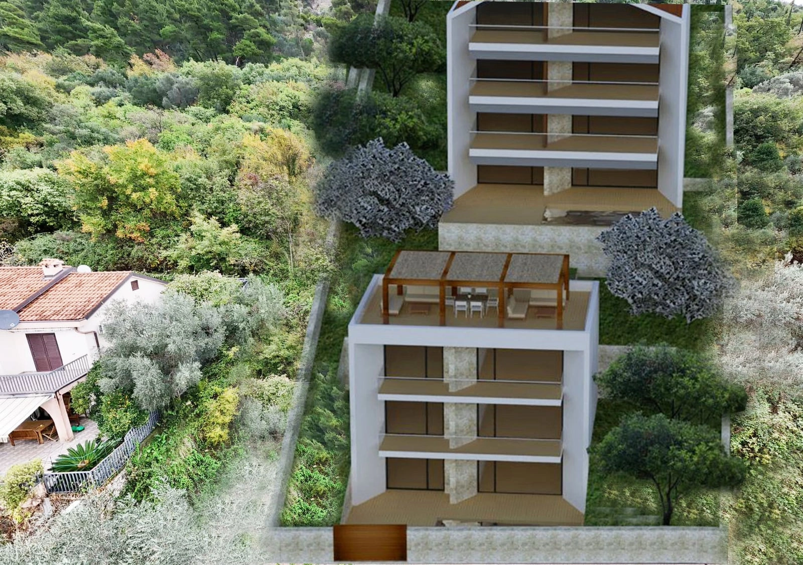 Plac-s-pogledom-na-more-u-Podkosljunu-Budva-13 Plac 1.967 m² – Podkošljun, Budva — fotografija 14
