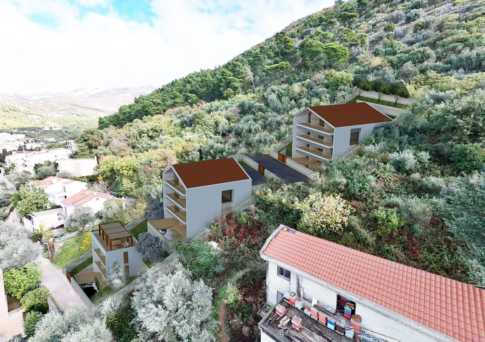 Plac-s-pogledom-na-more-u-Podkosljunu-Budva-15 Plac 1.967 m² – Podkošljun, Budva — fotografija 16