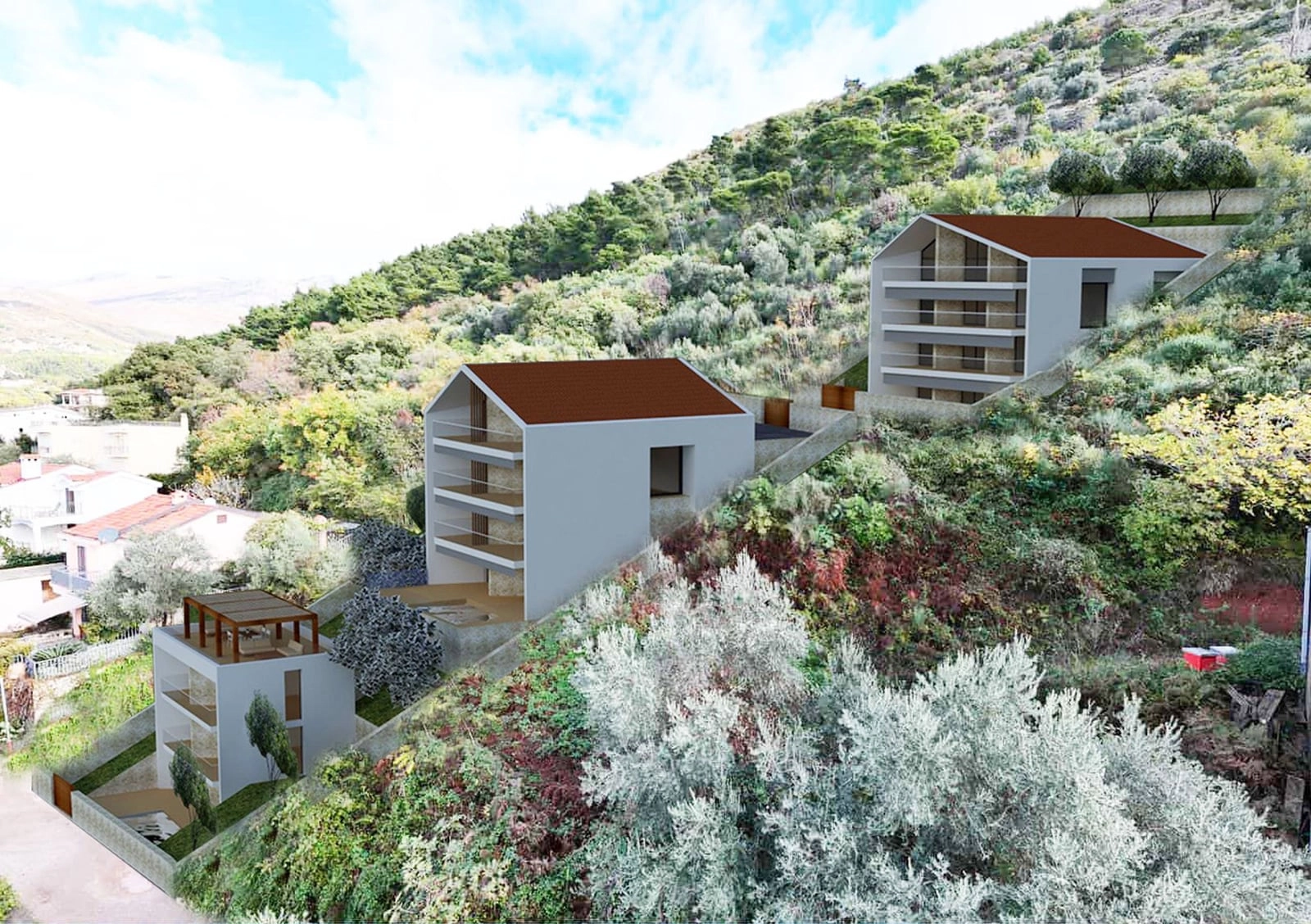 Plac-s-pogledom-na-more-u-Podkosljunu-Budva-16 Plac 1.967 m² – Podkošljun, Budva — fotografija 17