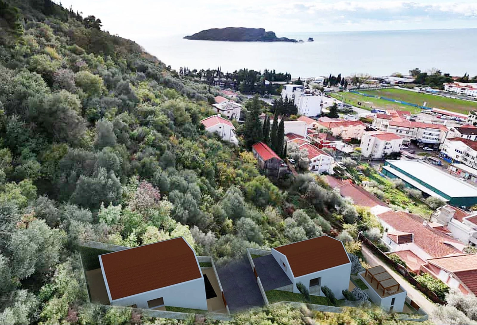 Plac-s-pogledom-na-more-u-Podkosljunu-Budva-17 Plac 1.967 m² – Podkošljun, Budva — fotografija 18