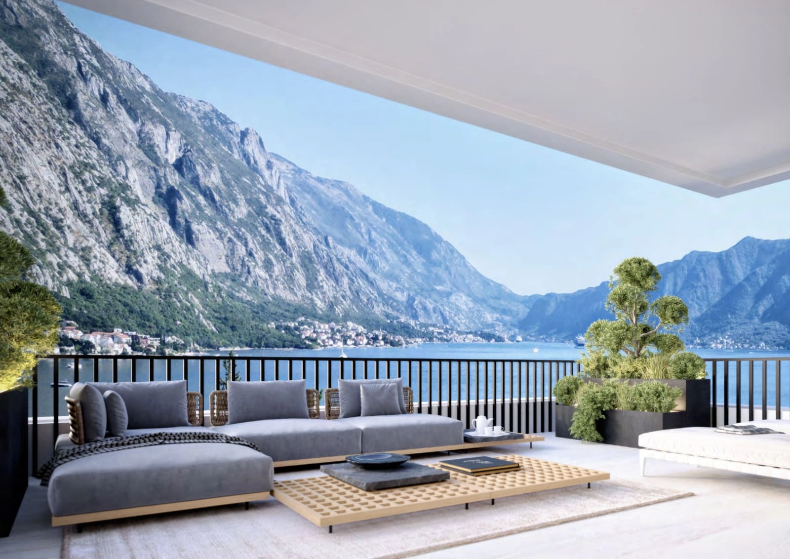 Studio-sa-terasom-i-pogledom-na-more-Orahovac-Kotor-9 Stan 33 m² – Orahovac, Kotor — fotografija 10