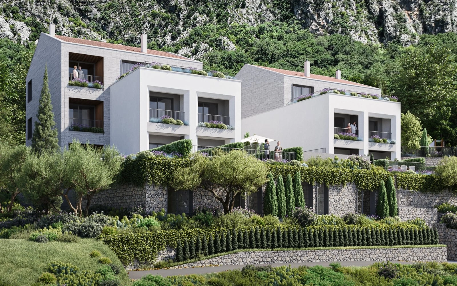 Studio-sa-terasom-i-pogledom-na-more-Orahovac-Kotor-12 Stan 33 m² – Orahovac, Kotor — fotografija 13