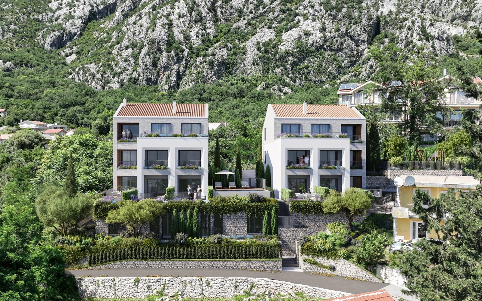 Studio-sa-terasom-i-pogledom-na-more-Orahovac-Kotor-14 Stan 33 m² – Orahovac, Kotor — fotografija 15