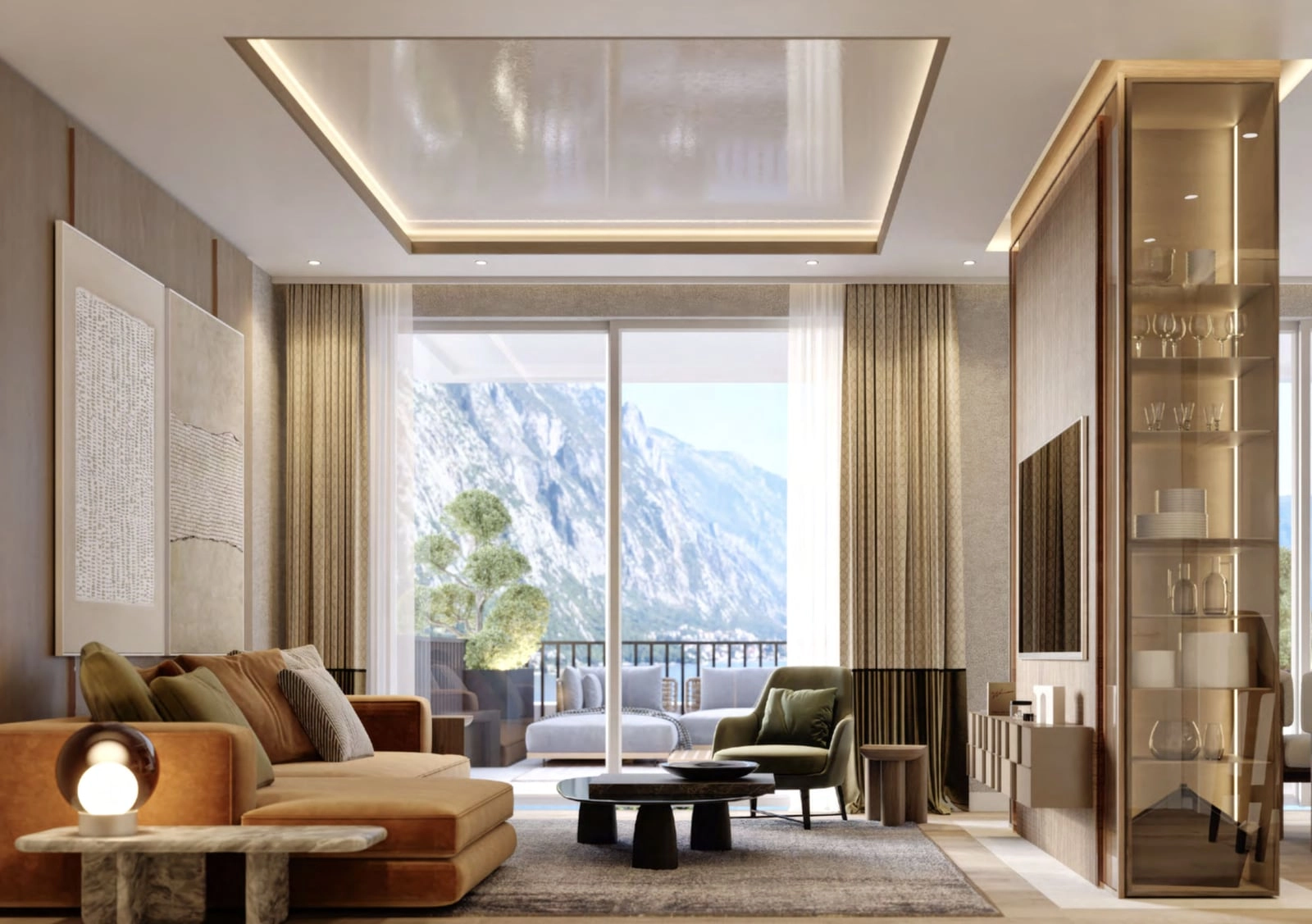 Dvosoban-penthaus-sa-terasom-u-Orahovcu-Kotor-6 Dvosoban stan 55 m² – Orahovac, Kotor — fotografija 7