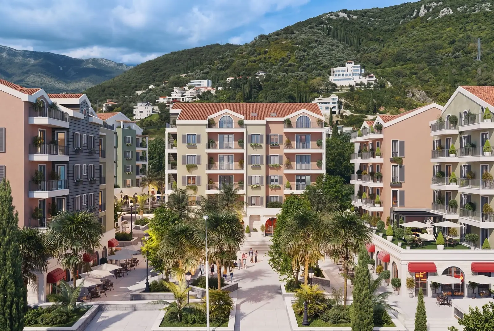 Jednosoban stan 47 m² – Donja Lastva, Tivat — fotografija 13