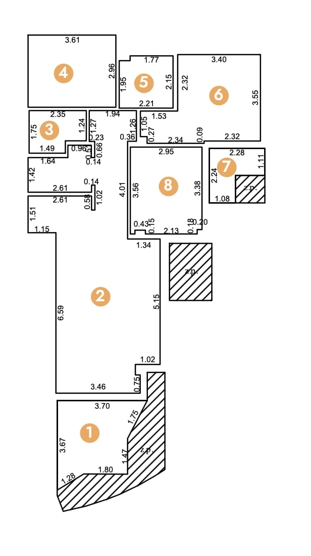 Trosoban stan 113 m² – Bečići, Budva — fotografija 10