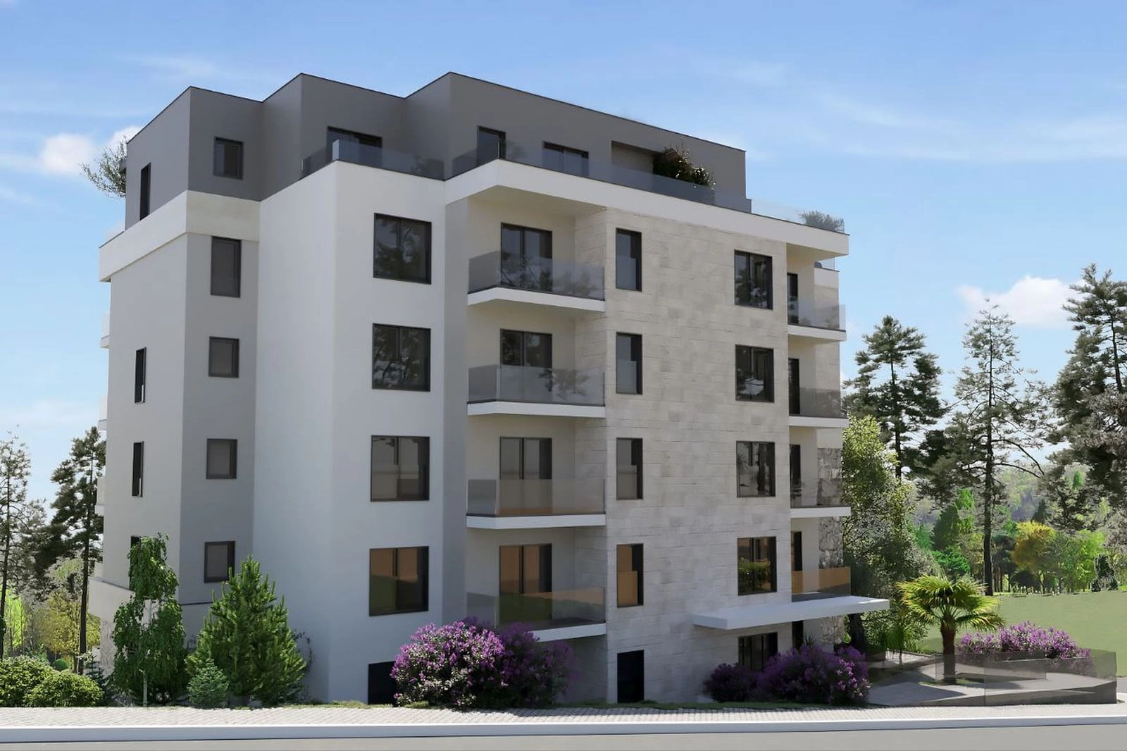 Penthaus-sa-pogledom-na-more-Dubovica-Budva-2 Dvosoban stan 168 m² – Dubovica, Budva — fotografija 3
