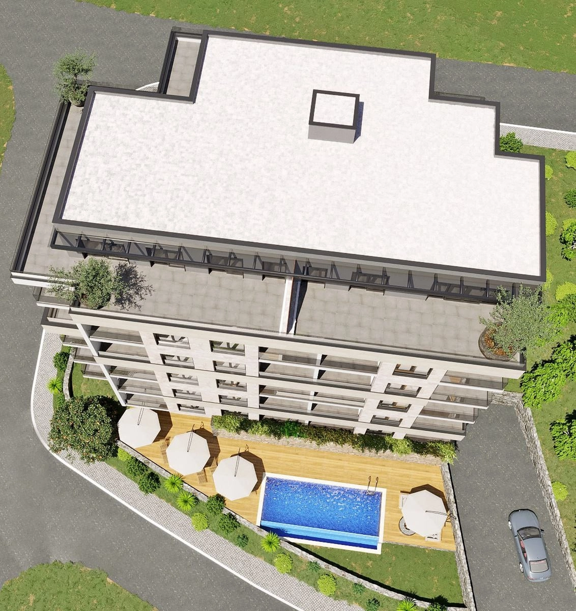 Penthaus-sa-pogledom-na-more-Dubovica-Budva-3 Dvosoban stan 168 m² – Dubovica, Budva — fotografija 4