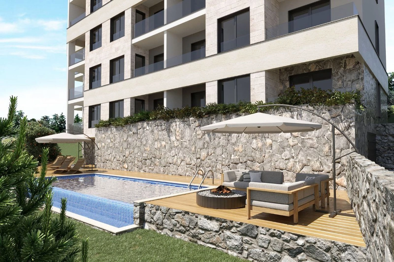 Penthaus-sa-pogledom-na-more-Dubovica-Budva-4 Dvosoban stan 168 m² – Dubovica, Budva — fotografija 5