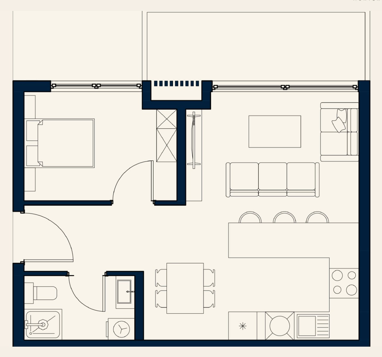 Jednosoban-stan-u-kompleksu-Sveti-Stefan-Budva-6 Jednosoban stan 53 m² – Sveti Stefan, Budva — fotografija 7