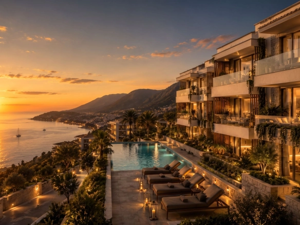 Jednosoban stan 53 m² – Sveti Stefan, Budva — fotografija 16