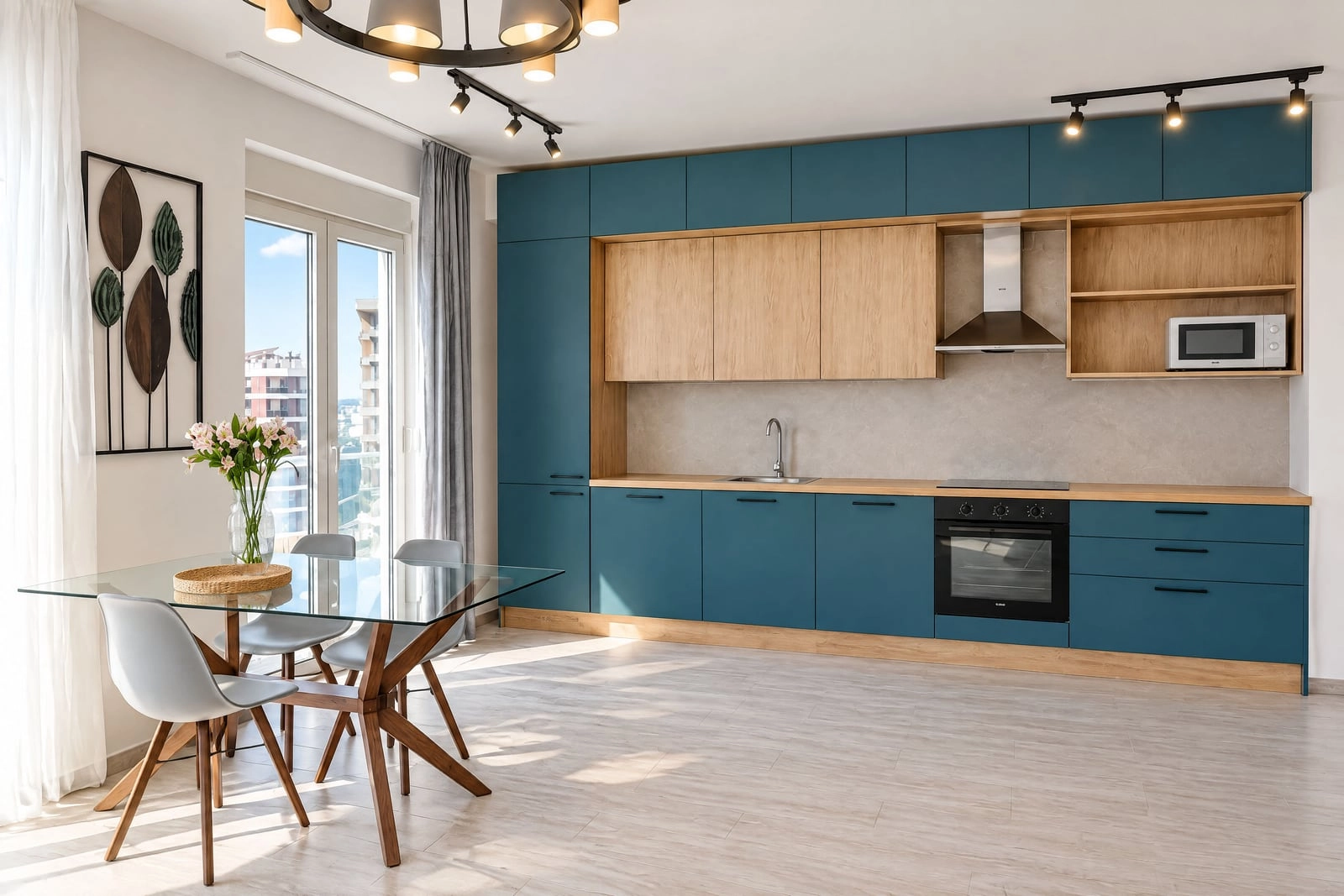 Dvosoban-stan-sa-terasom-i-pogledom-na-more-Becici-Budva-2 Dvosoban stan 74 m² – Bečići, Budva — fotografija 3