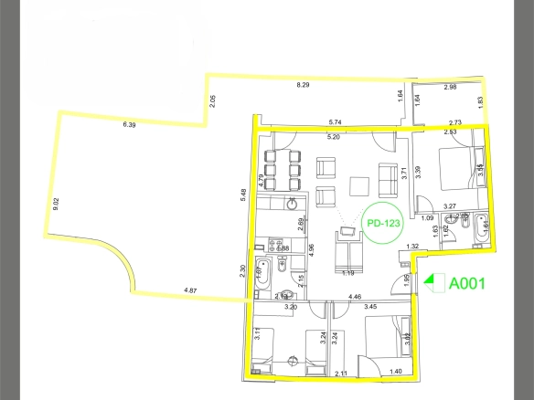 Trosoban stan 189 m² – Budva — fotografija 20