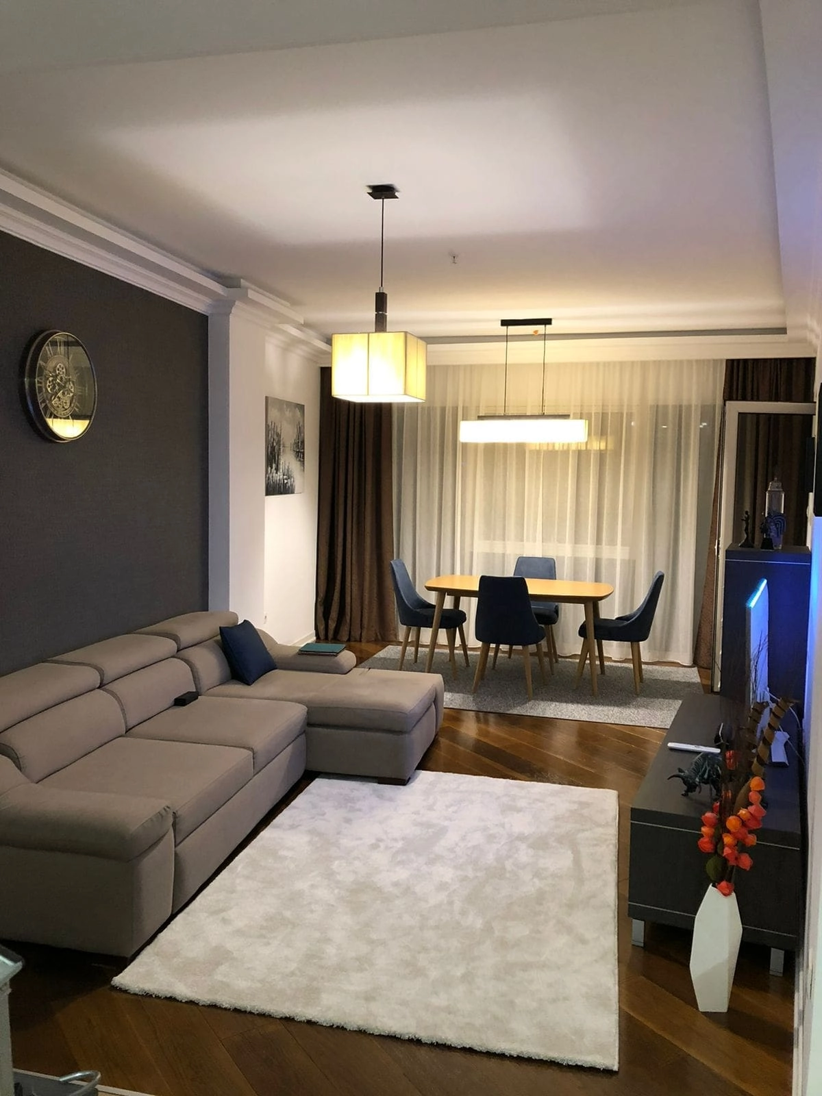 Jednosoban-stan-sa-terasom-i-pogledom-na-more-Tre-Canne-Budva-6 Jednosoban stan 63 m² – Budva — fotografija 7
