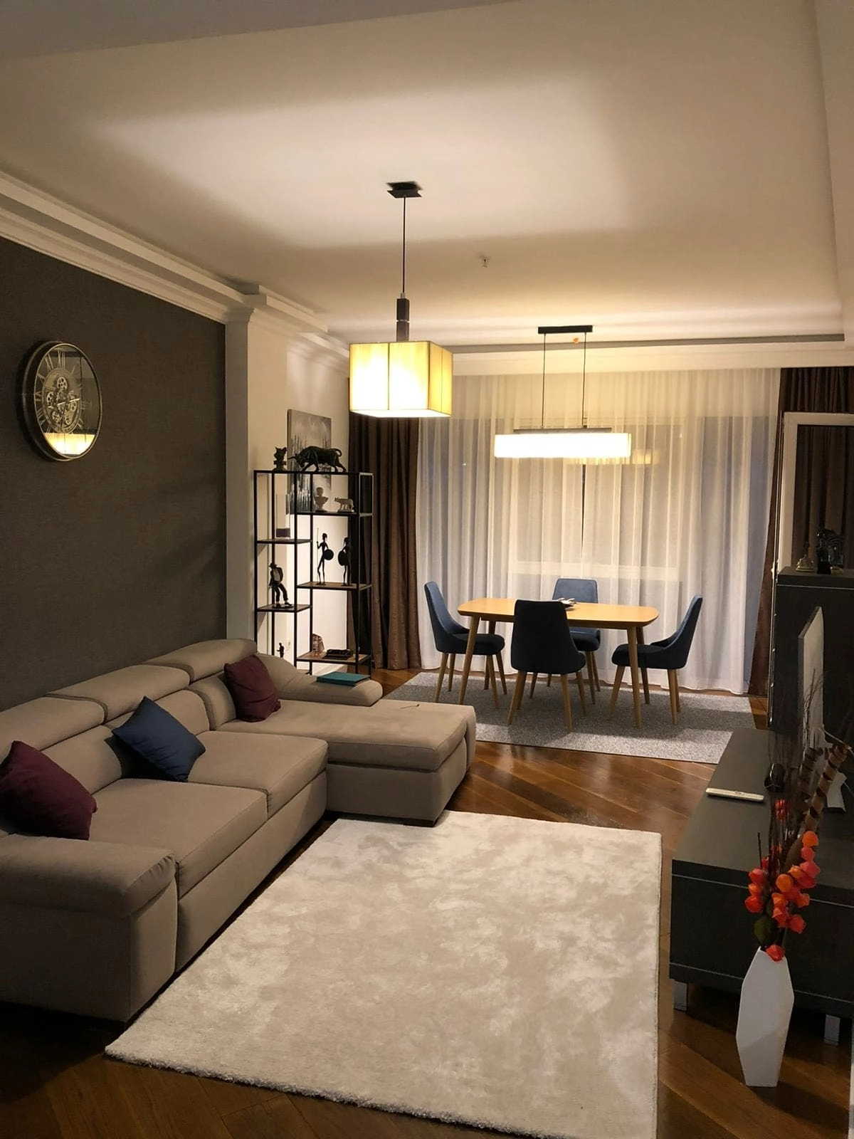 Jednosoban-stan-sa-terasom-i-pogledom-na-more-Tre-Canne-Budva-8 Jednosoban stan 63 m² – Budva — fotografija 9