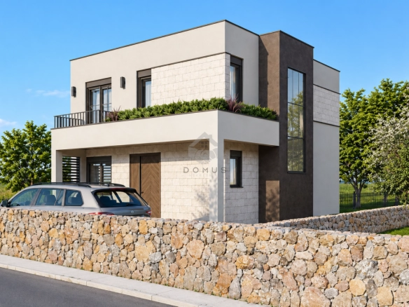 Luksuzna vila 222 m² u izgradnji na placu 500 m²