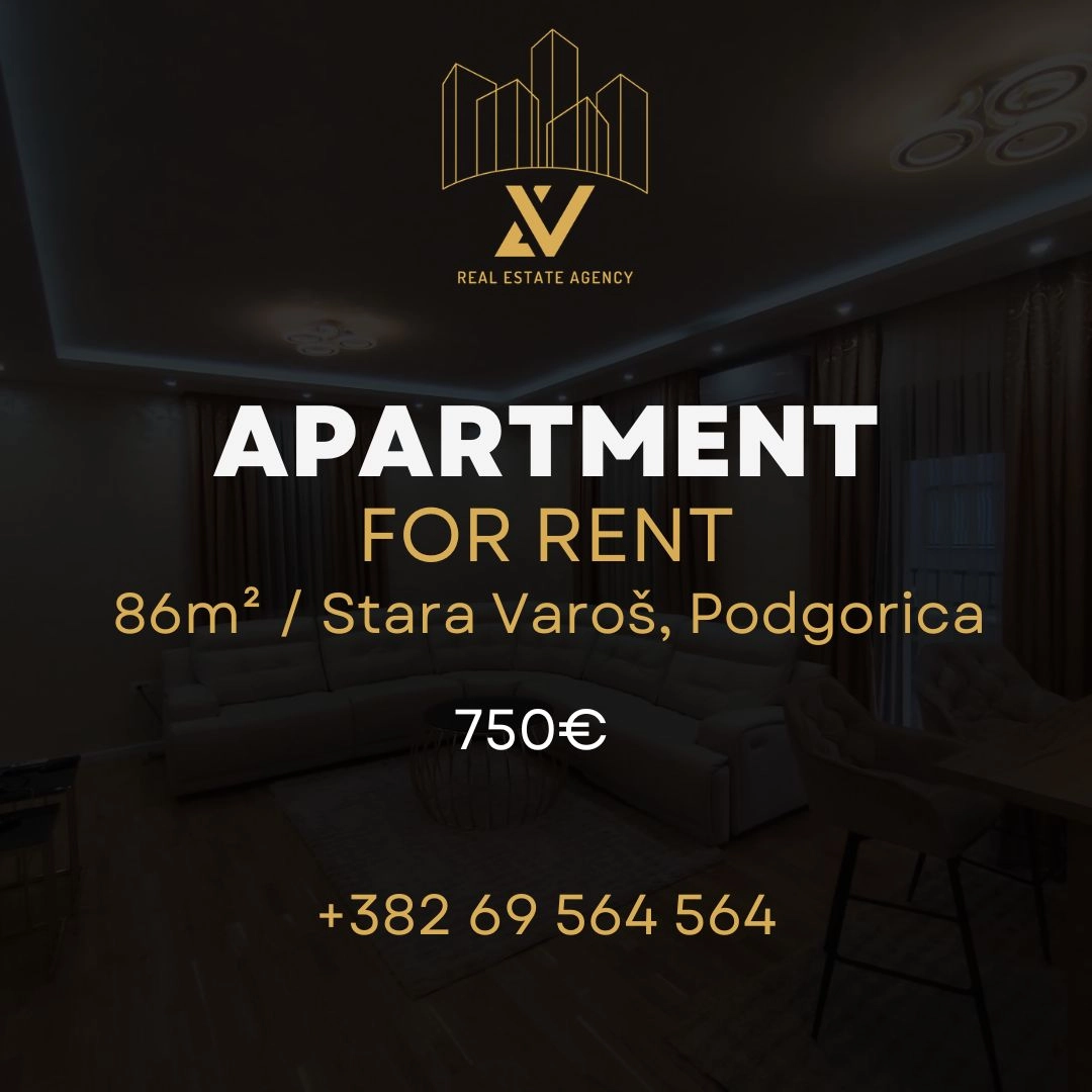 Dvosoban-namjesten-stan-86-m²-Stara-Varos-–-Podgorica Dvosoban namješten stan 86 m²