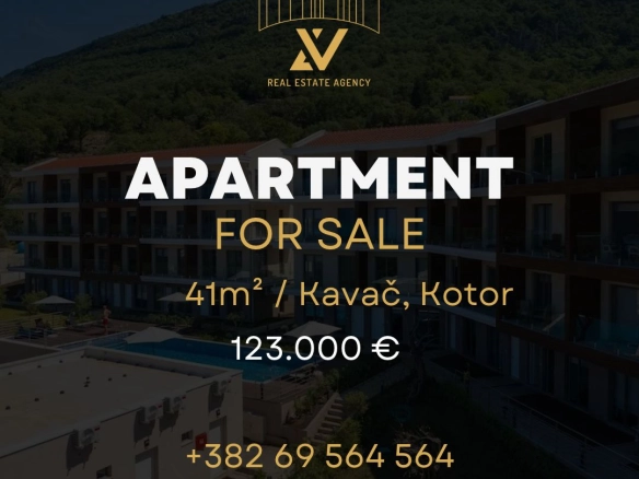 Dvosoban stan sa pogledom na more na prodaju – Kavač