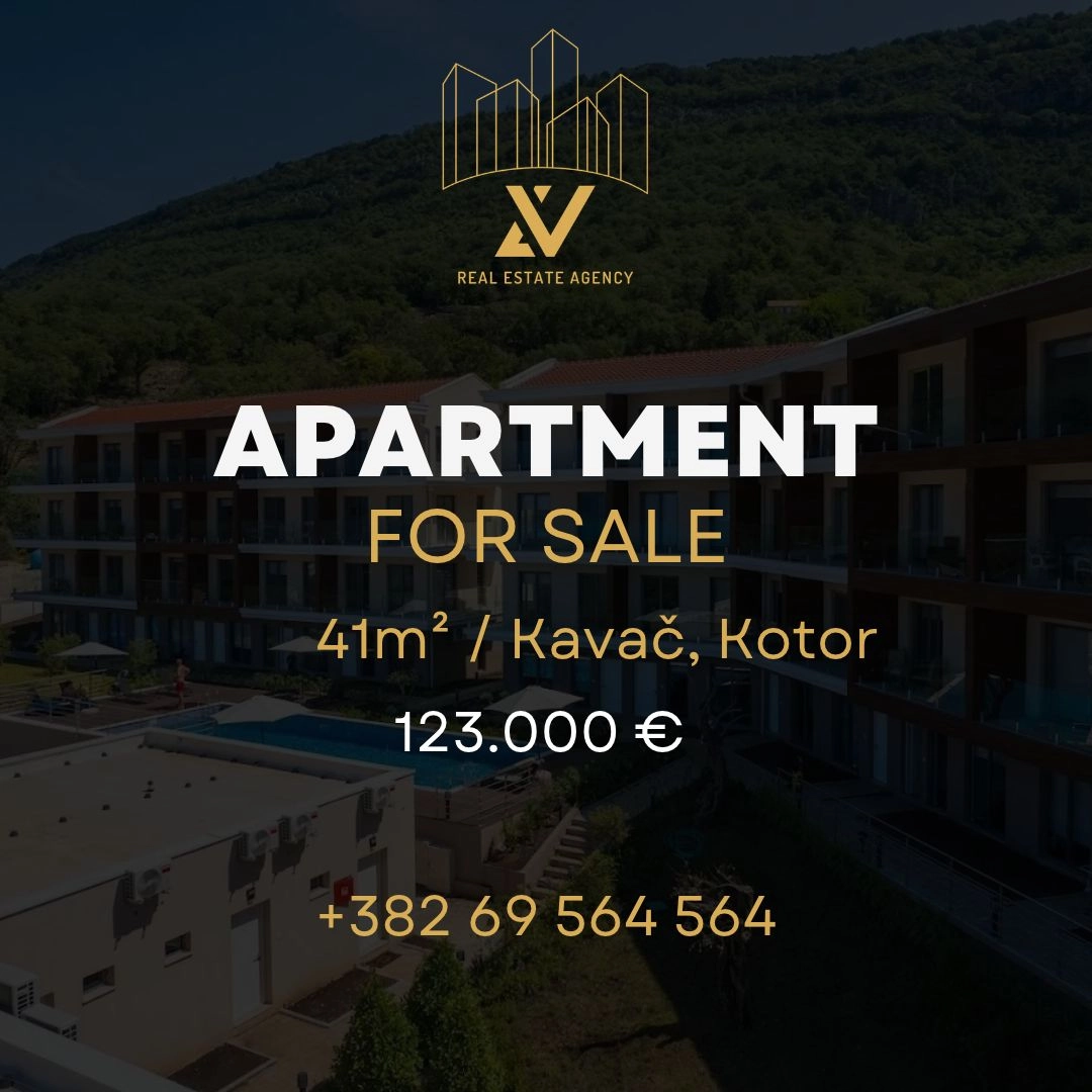 Dvosoban-stan-sa-pogledom-na-more-na-prodaju-–-Kavac-Kotor-41-m² Dvosoban stan sa pogledom na more na prodaju – Kavač
