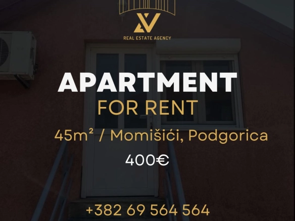 Jednosoban stan za izdavanje – Momišići