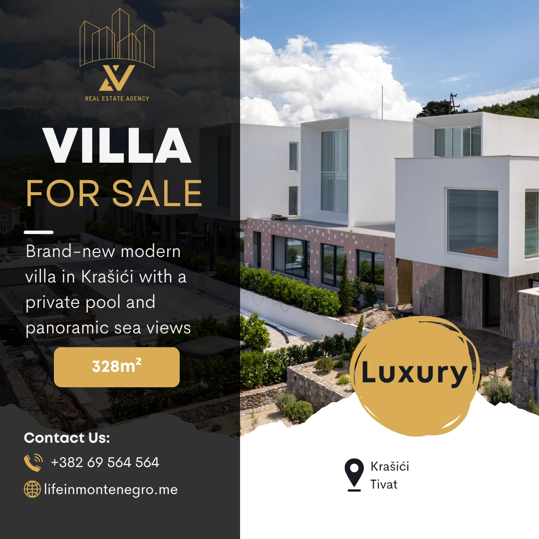Vila-328-m²-Krasici-–-Tivat Vila 328 m²