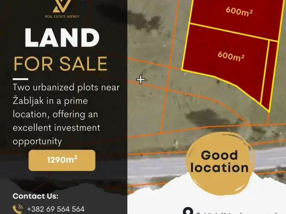 Plac 1.290 m² – Centar, Žabljak