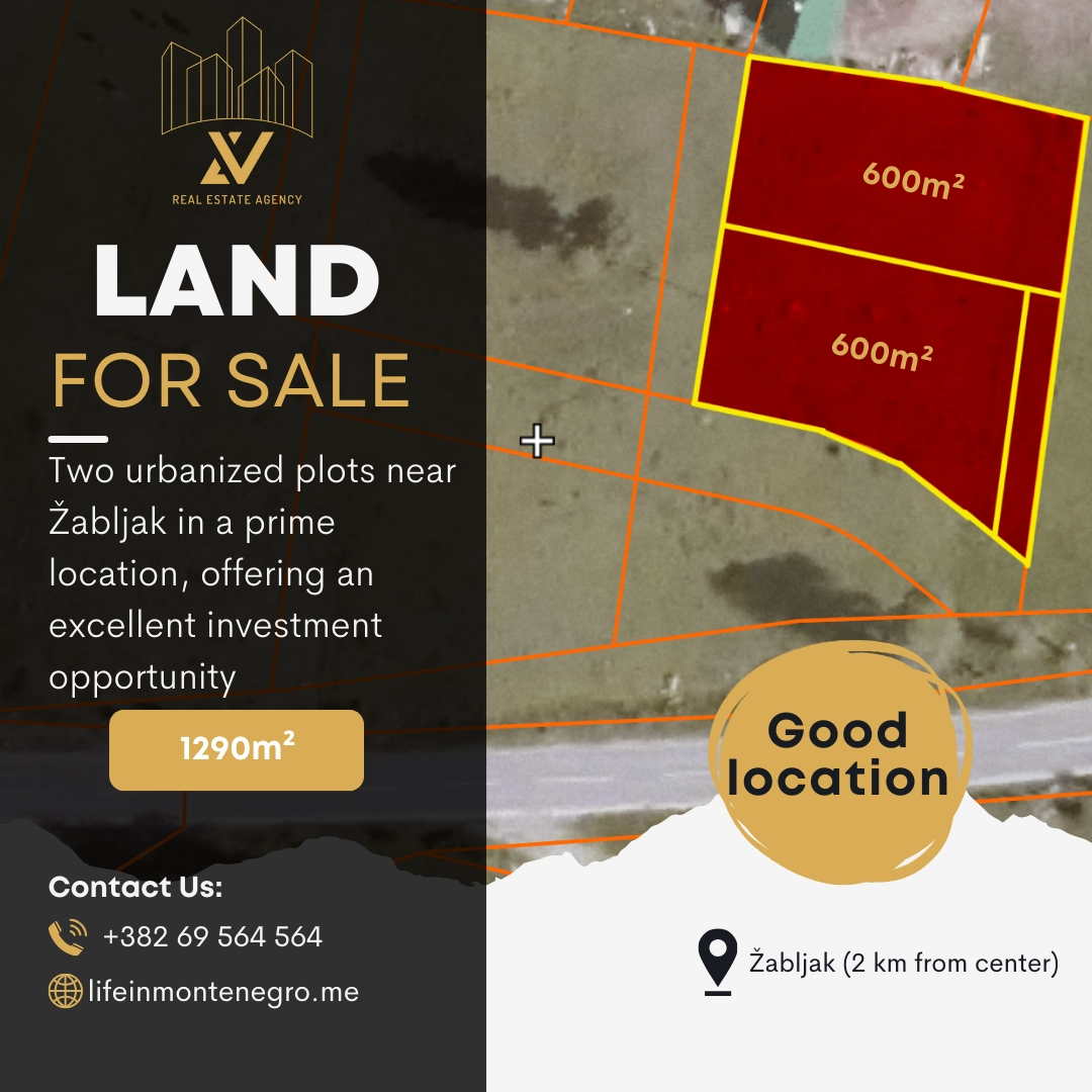 Zemljiste-Centar-–-Zabljak Plac 1.290 m² – Centar, Žabljak
