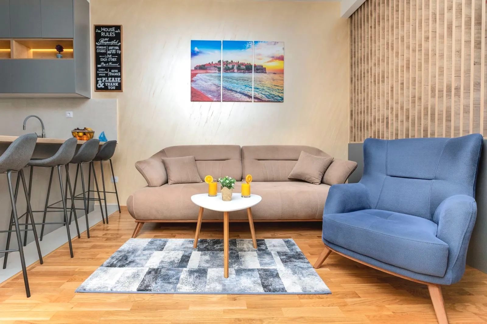 Jednosoban stan 55 m² – Bečići, Budva — fotografija 12