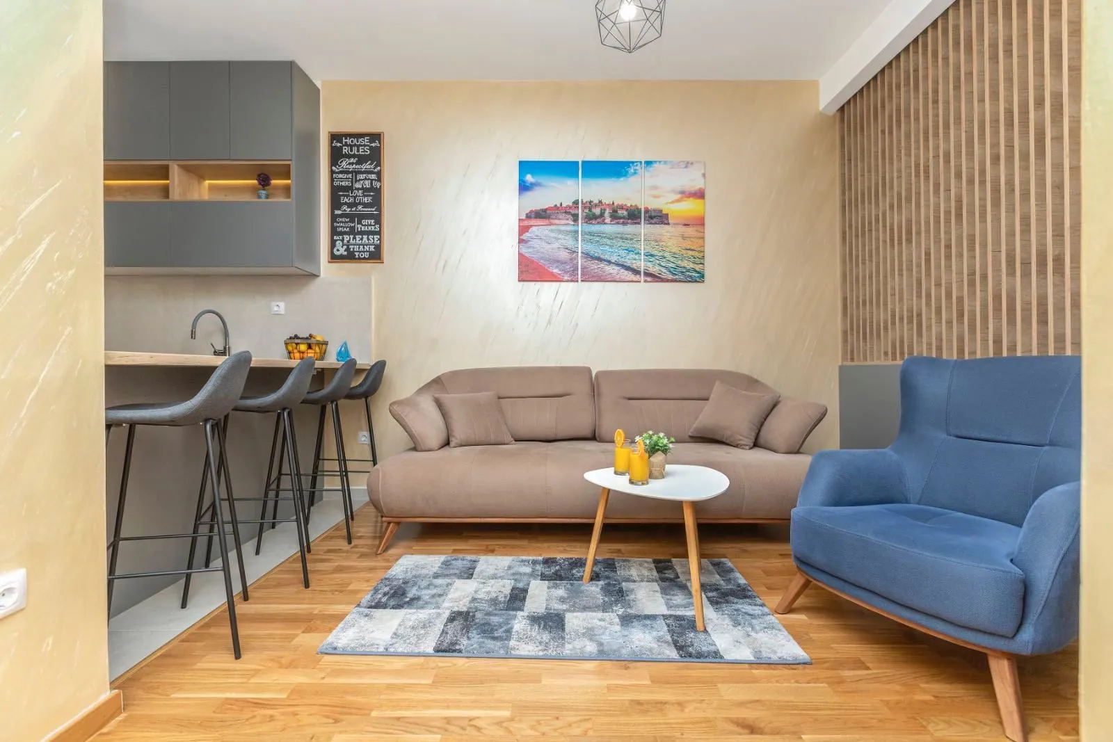 Jednosoban stan 55 m² – Bečići, Budva — fotografija 13