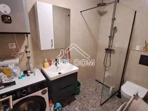 Jednosoban stan u novogradnji, Vezirov most, Podgorica — fotografija 11