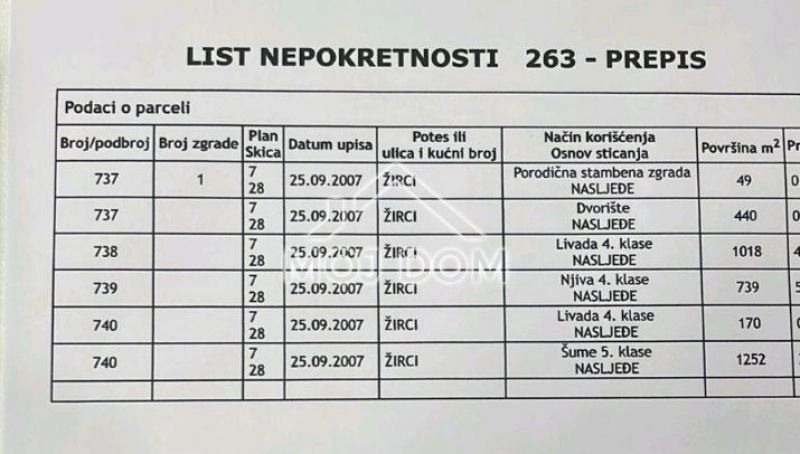 Plac-sa-kucom-tvrde-gradnje-u-Kolasinu-6 Plac 49 m² – Kolašin — fotografija 7