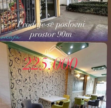 Poslovni prostor 90 m² u Pobrežju