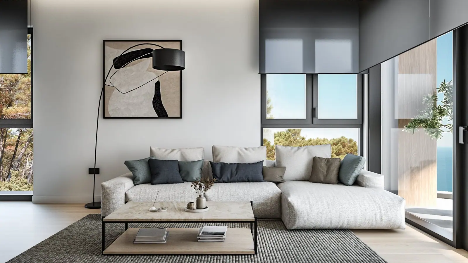 Jednosoban stan 65 m² – Reževići, Budva — fotografija 20