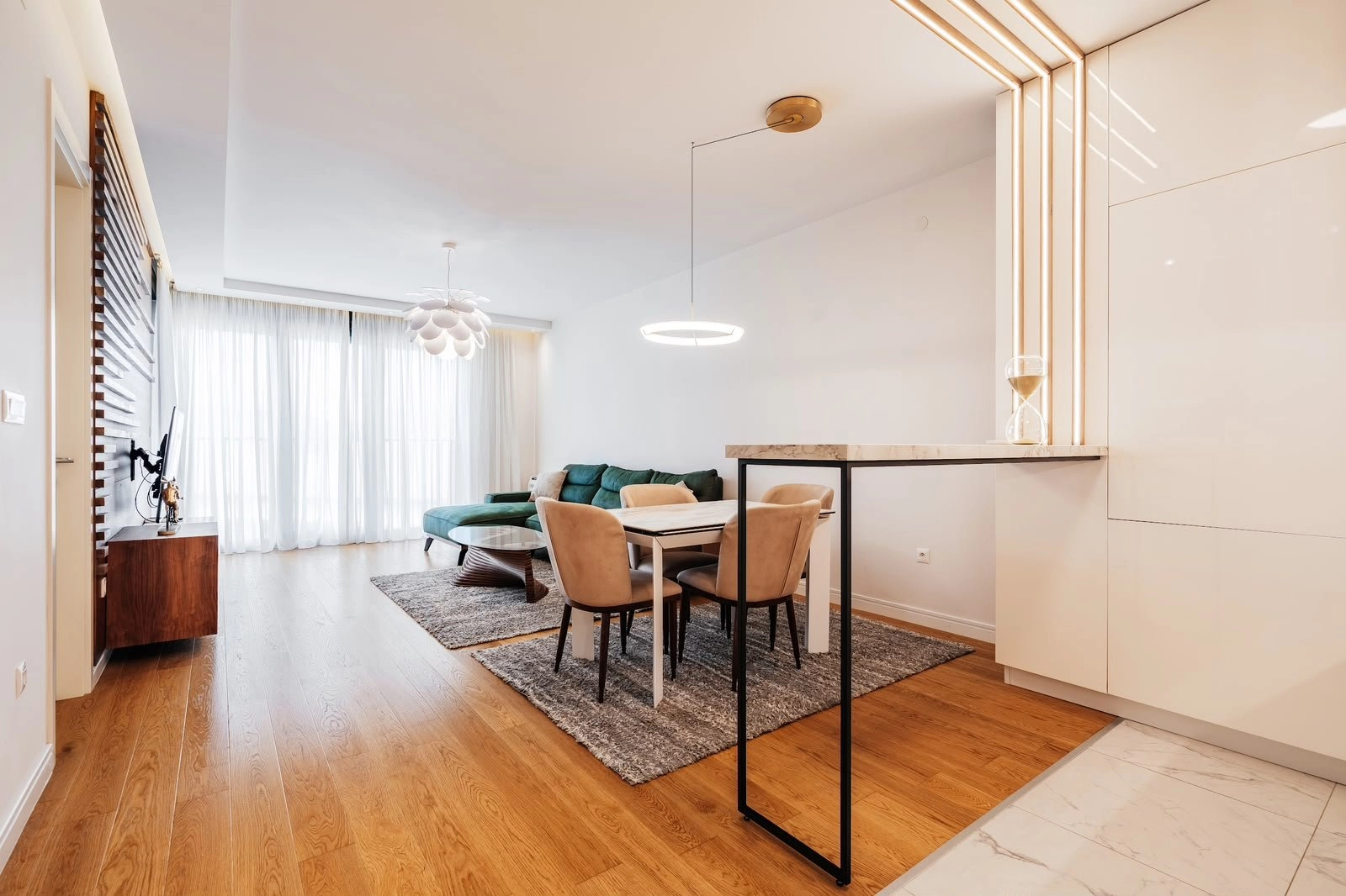 Jednosoban-stan-57-m²-u-Podgorici-2 Izdavanje: Jednosoban stan 57 m² – Podgorica — fotografija 3
