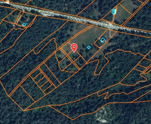 Plac 500 m² u Borju