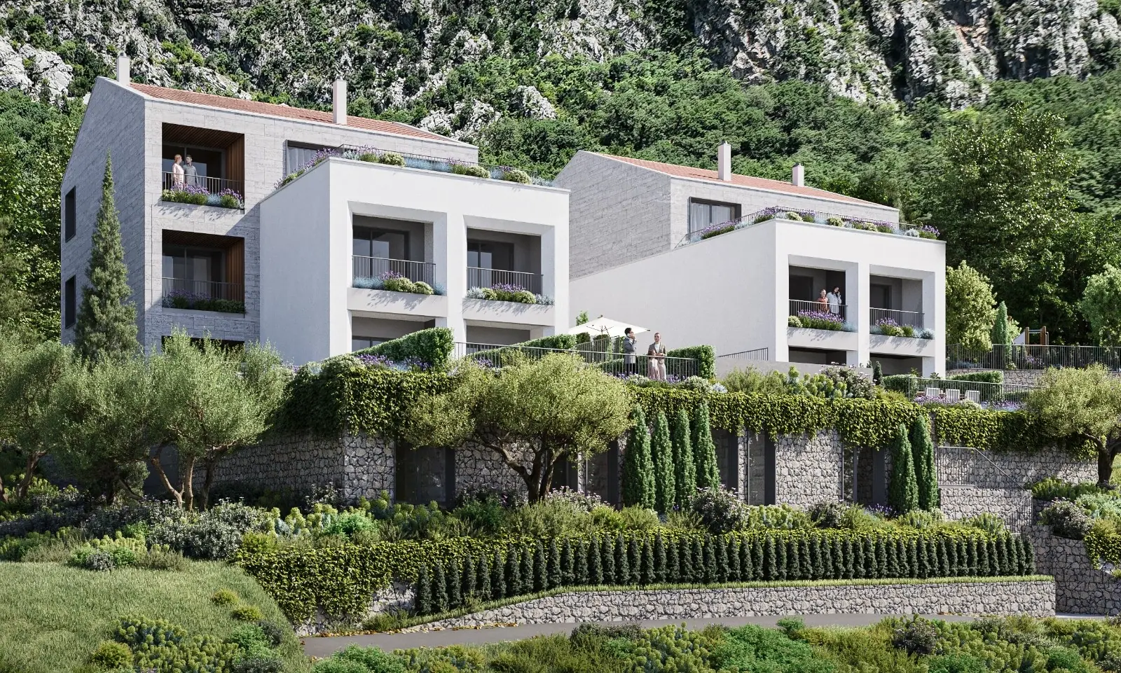 Dvosoban stan 55 m² – Orahovac, Kotor — fotografija 3