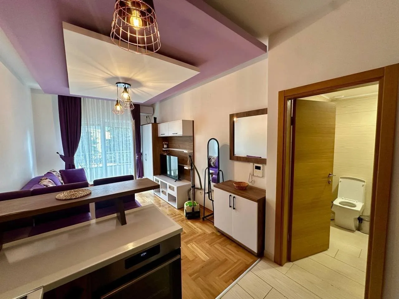 Garsonjera-sa-terasom-Golubovina-Budva-7 Izdavanje: Garsonjera 30 m² – Golubovina, Budva — fotografija 8