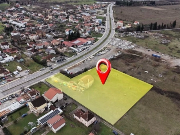 Građevinsko zemljište uz bulevar u Gornjoj Gorici