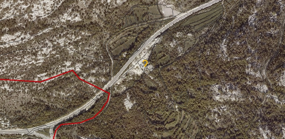 Plac 589 m² – Brežine, Podgorica — fotografija 3