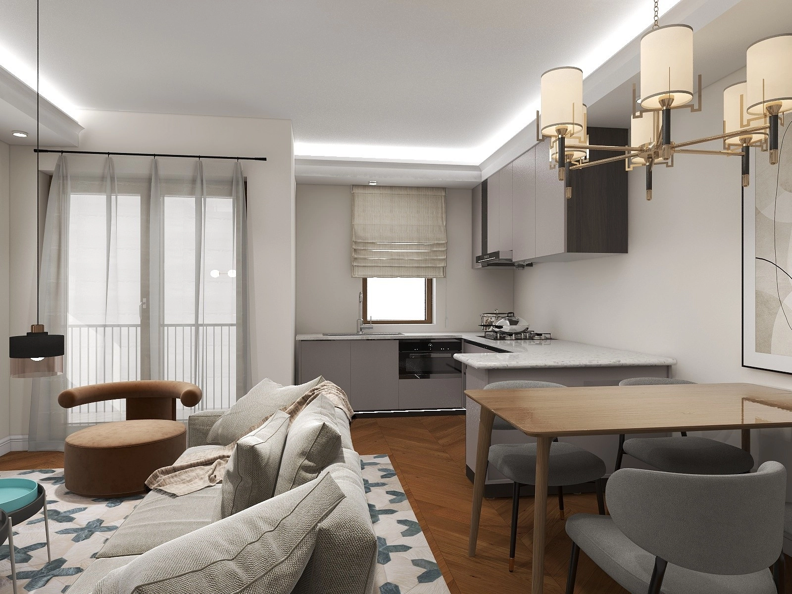 Jednosoban-stan-u-izgradnji-Risan-Kotor-5 Jednosoban stan 55 m² – Risan, Kotor — fotografija 6
