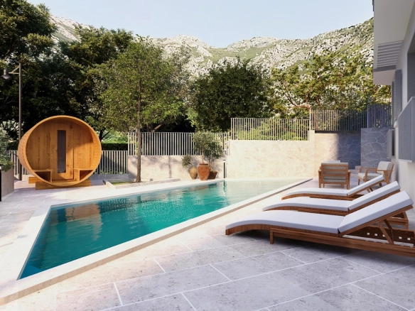 Jednosoban stan 55 m² – Risan, Kotor — fotografija 11
