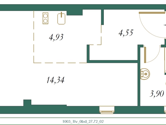 Stan 28 m² – Kolašin — fotografija 7