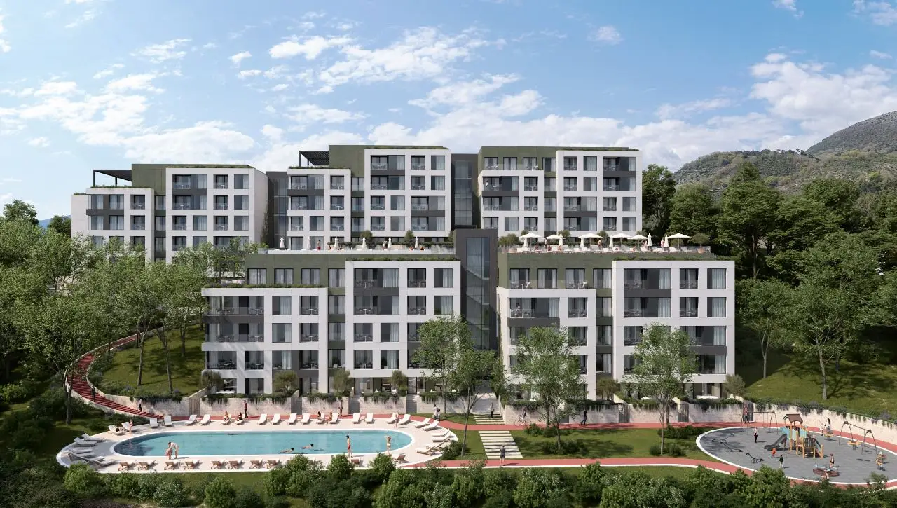 Dvosoban stan 40 m² u kompleksu u izgradnji