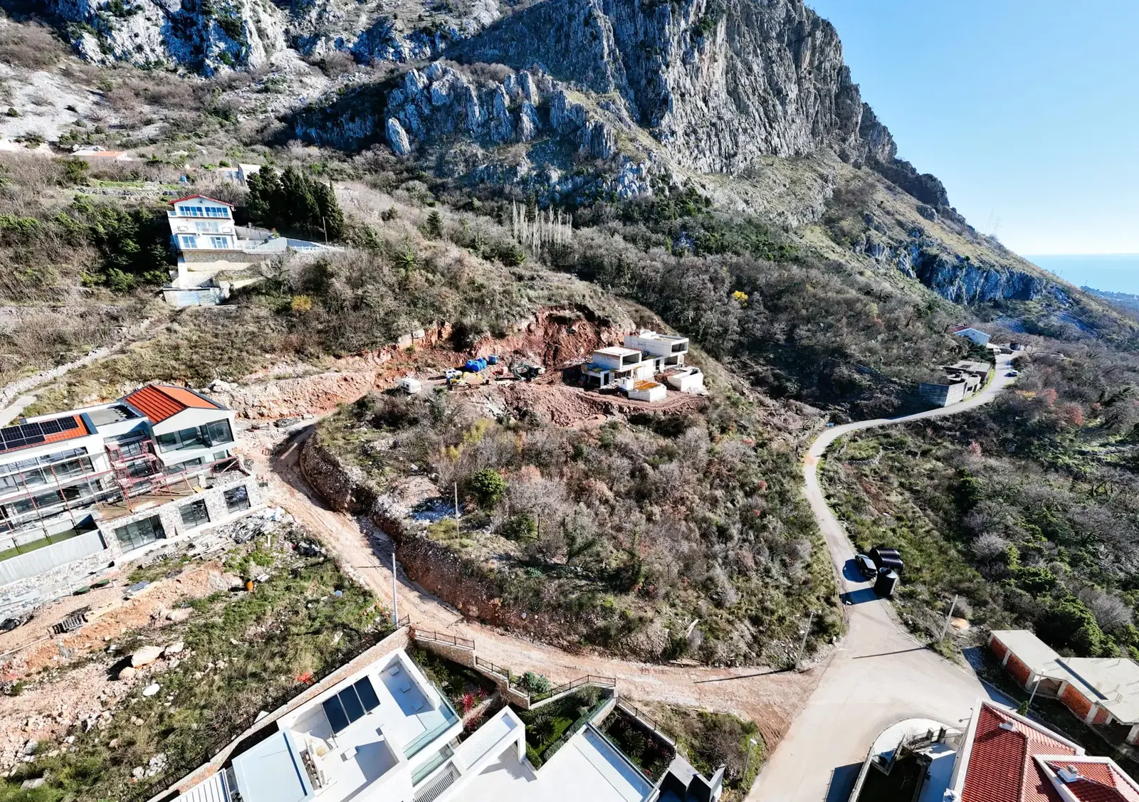 Plac 1.262 m² – Sveti Stefan, Budva — fotografija 4