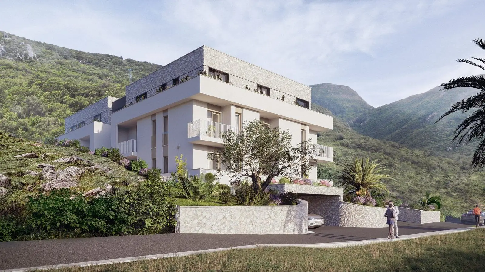 Garsonjera-u-Lastvi-Grbaljskoj-Kotor-3 Garsonjera 27 m² – Lastva Grbaljska, Kotor — fotografija 4