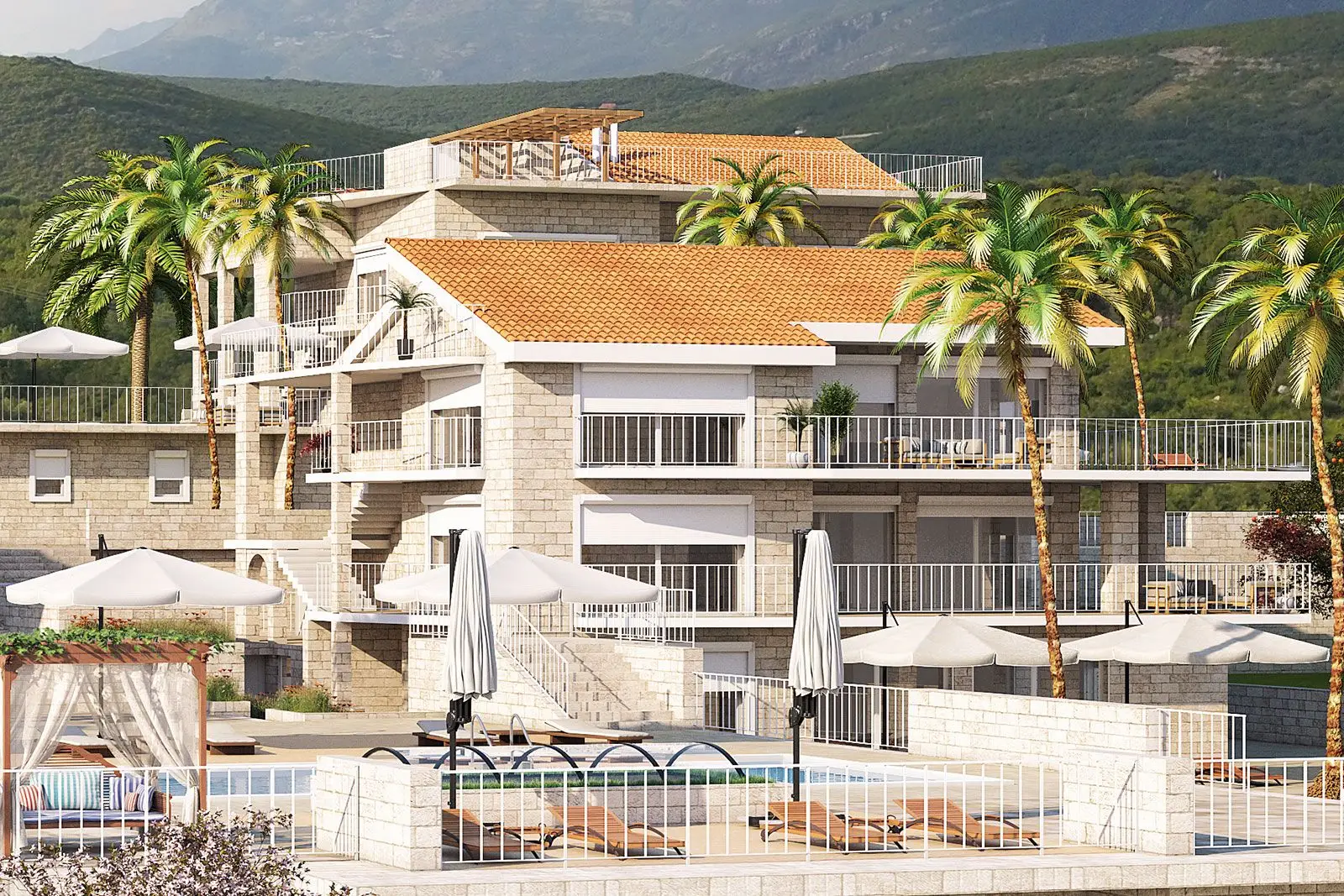 Kompleks-vila-sa-bazenom-u-Krimovici-Kotor-1 Plac – Krimovica, Kotor — fotografija 2