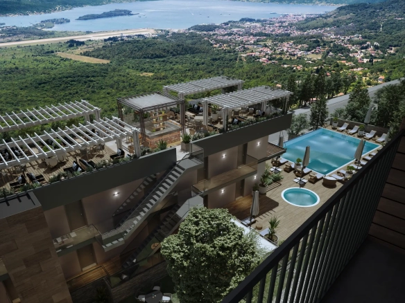 Jednosoban stan 48 m² – Kavač, Kotor — fotografija 6