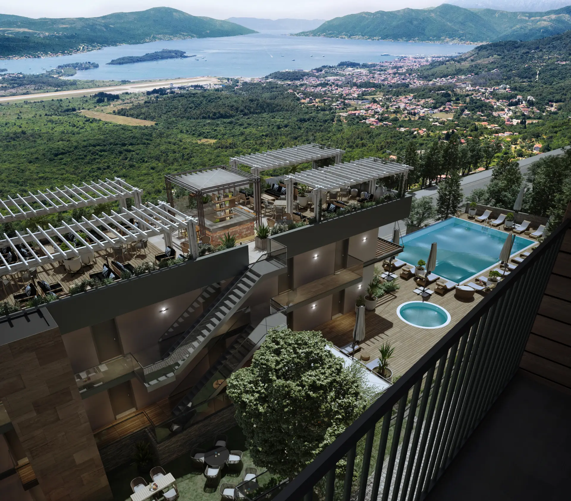Jednosoban stan 48 m² – Kavač, Kotor — fotografija 6