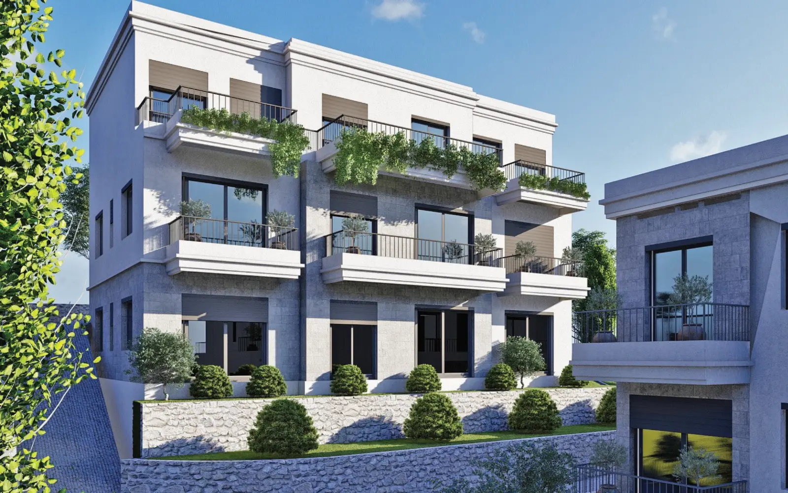 Jednosoban-stan-u-izgradnji-Dobrota-Kotor-4 Jednosoban stan 43 m² – Dobrota, Kotor — fotografija 5